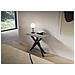 Consolle Allungabile 90x40/196 Cm Saki Premium Small Cemento Gambe Antracite - Foto miniatura 3
