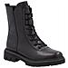 Black Casual Closed Ladies Mid Height Boots Stivaletti Pelle Scarpe Donna Nero Eu 37, D1w76-00 - Foto miniatura 1