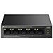 LiteWave LS105P Non gestito Fast Ethernet (10/100) Supporto Power over Ethernet (PoE) Nero - Foto miniatura 1