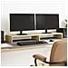 Supporto Monitor Rovere Sonoma 100x27x10 Cm Legno Multistrato - Foto miniatura 1