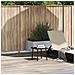 Tavolino Giardino Rettangolare Marrone 40x40x37 Cm Polyrattan - Foto miniatura 2