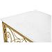 Tavolo Consolle Mf617 - Oro - Marmo - 140x36x82 Cm - Foto miniatura 5
