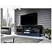 QIU 160 CZARNY supporto TV e sistema audio 4 ripiani - Foto miniatura 4