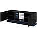 QIU 160 CZARNY supporto TV e sistema audio 4 ripiani - Foto miniatura 1