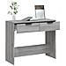 Lusso Casadino -  Tavolino Consolle Grigio Sonoma 90x36x75 Cm Legno Multistrato - Foto miniatura 4