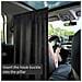 Tendina Parasole Per Finestrino Posteriore Dell'auto, Doppia Tenda Parasole Per La Privacy - Foto miniatura 3
