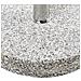 Base Per Ombrellone Cerzeto Grigio Rotonda 30 Kg - Foto miniatura 5