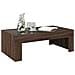 Tavolino da Salotto con LED Infinity Rovere Marrone 90x50x30 cm - Foto miniatura 5