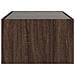 Tavolino da Salotto con LED Infinity Rovere Marrone 90x50x30 cm - Foto miniatura 7