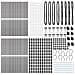 posti per recinzione  52 pcs Grigio Ø32 mm 170 cm Acciaio zincato - Foto miniatura 4