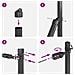 posti per recinzione  52 pcs Grigio Ø32 mm 170 cm Acciaio zincato - Foto miniatura 7