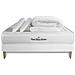 Pacchetto Letto Completo - Materasso 160x200cm + Box Spring Con Doghe (in Kit) + 2 Cuscini + Piumino - Lancaster - Foto miniatura 1