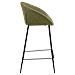 Set Di 2 Sgabelli Da Bar Achille In Similoro Verde - Foto miniatura 5