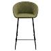 Set Di 2 Sgabelli Da Bar Achille In Similoro Verde - Foto miniatura 6
