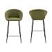 Set Di 2 Sgabelli Da Bar Achille In Similoro Verde - Foto miniatura 8