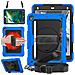 Custodia Per Ipad 9.7"" 2018/2017 Con Supporto E Tracolla Blu - Foto miniatura 1