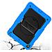 Custodia Per Ipad 9.7"" 2018/2017 Con Supporto E Tracolla Blu - Foto miniatura 4
