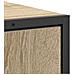 Set di Mobili per Bagno 3 Pezzi in Legno Ingegnerizzato Sonoma Oak, Specchio da Bagno  con Mensola Sonoma Oak 50x12x60 cm Legno Ingegnerizzato - Foto miniatura 9