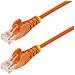 Cavo Ethernet CAT6 Arancionene da 3m; Patch UTP con Plug RJ45 Antigroviglio e Rilievi di Trazione, Cavo Lan Slim in Rame Puro 28AWG, Sottoposto a test Fluke - Foto miniatura 1