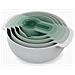 Set Da Cucina Nest 9 Plus Editions Sage Nove Pezzi Impilabili Con Ciotole Scolapasta Setaccio E Misurini - Foto miniatura 1