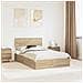 Letto con Contenitore con testiera Rovere Sonoma 120 x 200 cm - Foto miniatura 2