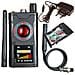 Rilevatore Scanner Di Microspie Gsm Via Radio Gps Auto Magnetici Telecamere Spia Via Radio Wifi Sd Card Kit Completo Di Valigia Caricabatterie E Microspia Allenamento, Manuale In Italiano (k18special) - Foto miniatura 1