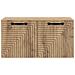 Mobile Porta TV da Muro Rovere Artigianale 59,5 x 31 x 30 cm - Foto miniatura 4