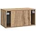 Mobile Porta TV da Muro Rovere Artigianale 59,5 x 31 x 30 cm - Foto miniatura 6