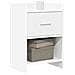 Comodini Bianco 40 x 30 x 60 cm Legno ingegnerizzato - Foto miniatura 2
