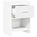 Comodini Bianco 40 x 30 x 60 cm Legno ingegnerizzato - Foto miniatura 3