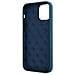 Guess Guhcp12llslmgbl Custodia Per Iphone 12 Pro Max 6,7 Blu /blu Con Logo Metallico Script - Foto miniatura 3