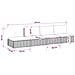 4 pz Set Lounge in Rattan con Cuscini GENDT Rattan naturale - Foto miniatura 4