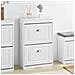 Scarpiera Salvaspazio Slim, Portascarpe Salvaspazio Regolabili, L54*p24*a83 Cm, bianco, Fsr78-w - Foto miniatura 1