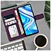 Custodia Xiaomi Redmi Note 9s /9 Pro /9 Pro Max Portafoglio Supporto Video Viola - Foto miniatura 5