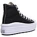 568497c Ct All Star Hi Trainer Donna Taglia 38 Colore Nero /Bianco - Foto miniatura 3
