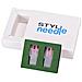 Dello Stilo Di Diamante Di Ricambio Fonografo Puntina - 2 Pack - Per Ion Ict04rs E Crosley Np4 - Foto miniatura 3