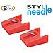 Dello Stilo Di Diamante Di Ricambio Fonografo Puntina - 2 Pack - Per Ion Ict04rs E Crosley Np4 - Foto miniatura 1