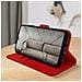 Custodia Samsung Galaxy M12 Protezione Con Portacarte Funzione Supporto Rossa - Foto miniatura 4