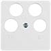 Berker 14841909 Bianco Placca Copripresa E Copri Interruttori - Foto miniatura 1