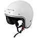 Casco Jet Open Face Moto Custom Scooter Grigio Opaco Taglia M - Foto miniatura 5
