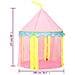 Tenda Da Gioco Per Bambini Rosa 100x100x127 Cm - Foto miniatura 2