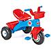 Triciclo Biemme By Bcs 1376r Atom Rosso E Azzurro - Foto miniatura 1