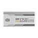 Alimentatore PC MWE Gold 1250 80 PLUS Gold 1250 W 24-pin ATX Colore Bianco - Foto miniatura 4
