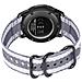 Cinturino In Nylon Per Samsung Galaxy Watch 4 E Huawei Gt 4 Twill Gray - Foto miniatura 4