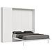 Letto Matrimoniale Kentaro Bianco Frassino Con Colonna Sx-dx - Foto miniatura 1