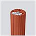 Lampada Da Soffitto Karbon 20 Rosso Ocra Sl. 1626 - Minimalista Lampada Da Soffitto Ocra Rossa 20x6.5x6.5 Cm - Foto miniatura 7