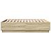 Giroletto Luci LED Rovere Sonoma 135x190 cm Legno Multistrato - Foto miniatura 9