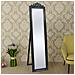Specchio Autoportante Stile Barocco 160x40 Cm Nero - Foto miniatura 6