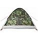 Tenda da Campeggio a Cupola 4 Persone Mimetica Impermeabile - Foto miniatura 8