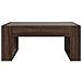 Tavolino da Salotto con LED Infinity Rovere Marrone 70x53x30 cm - Foto miniatura 6